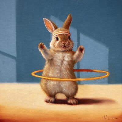 Gym Bunny - Hula Hoop