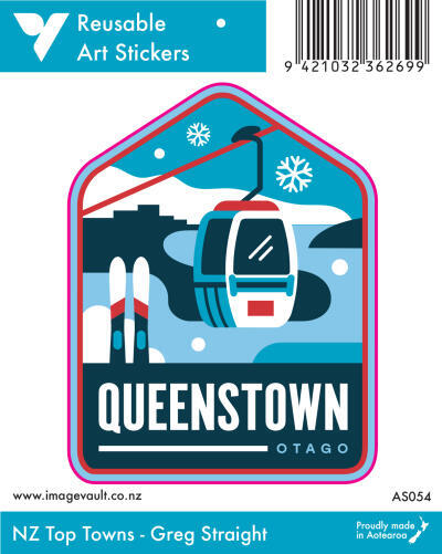 Queenstown Art Sticker AS054