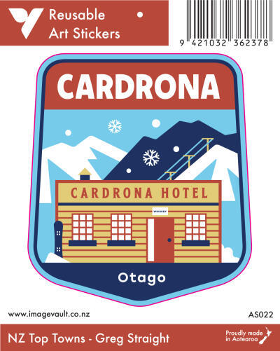 Cardrona Art Sticker AS022