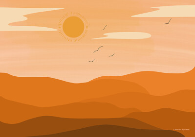 Burning Sunset