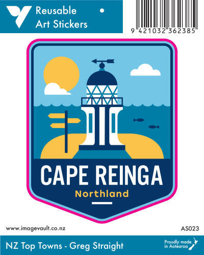 Cape Reinga Art Sticker AS023