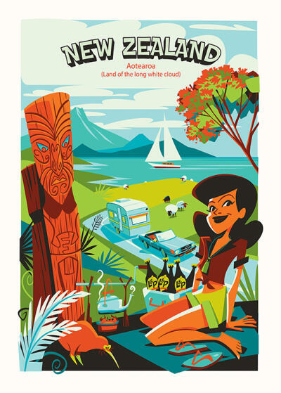 Aotearoa - Land Of The Long White Cloud