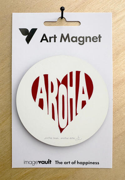 Unfurling Love Art Magnet