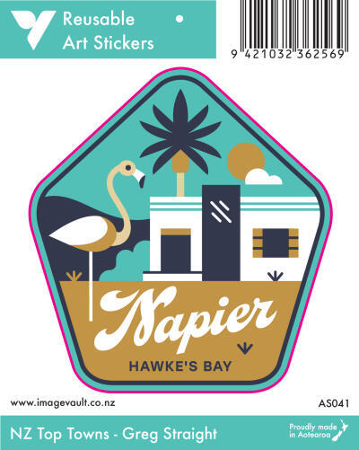 Napier Art Sticker AS041
