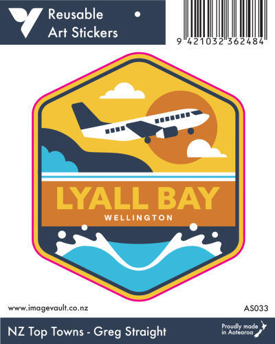 Lyall Bay Art Sticker AS033