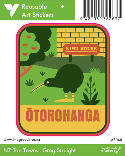 Ōtorohanga Art Sticker AS048