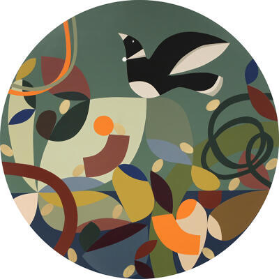 Kauri Green With Tui