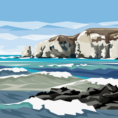 Haumuri Bluff, Kaikoura (IM)