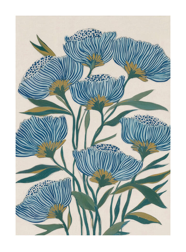 Indigo Block Study II