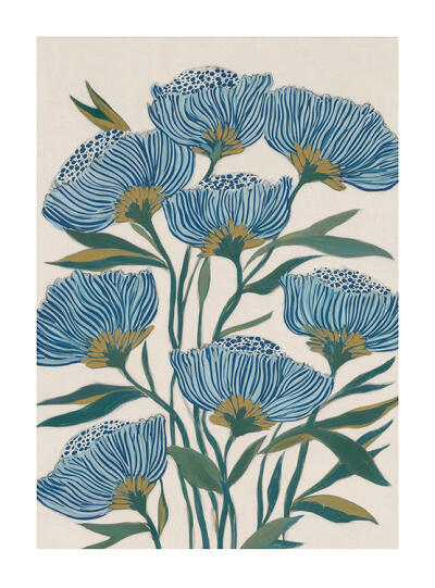 Indigo Block Study II