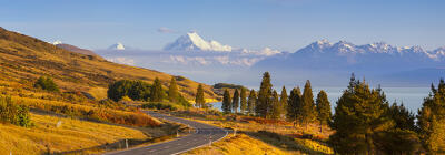 Mt Cook Luminated At Sunrise