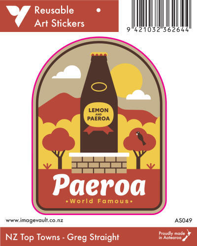Paeroa Art Sticker AS049