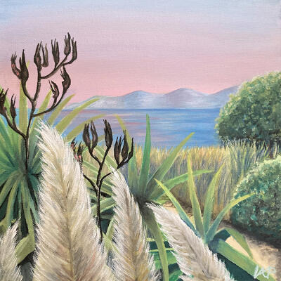 Seaview At Sunset