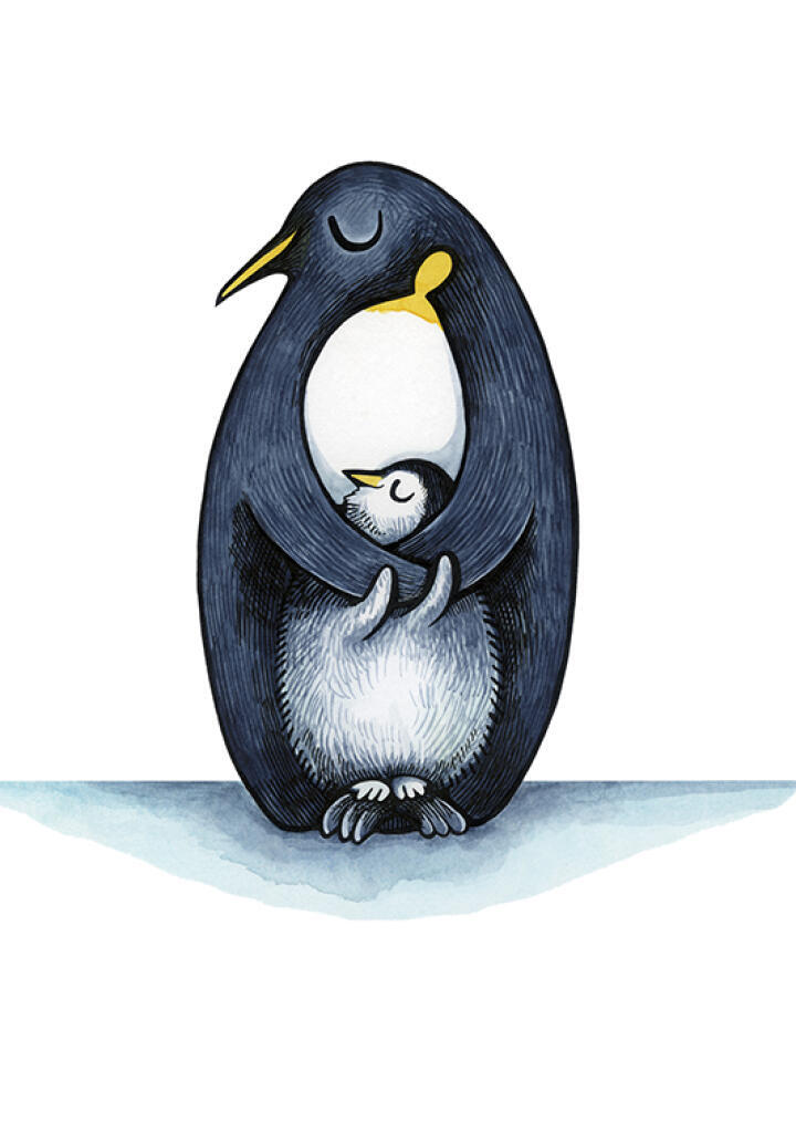 Penguin Hug