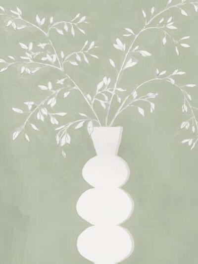 Sage Vase I