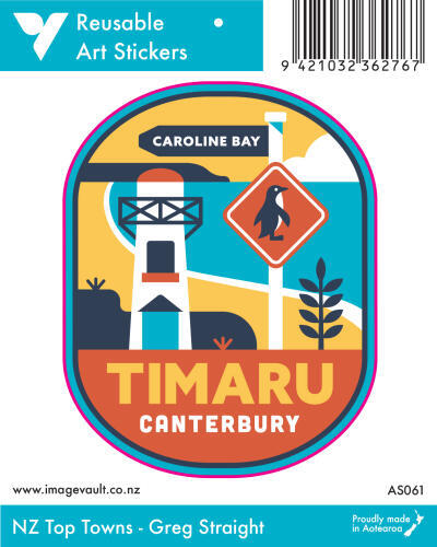 Timaru Art Sticker AS061