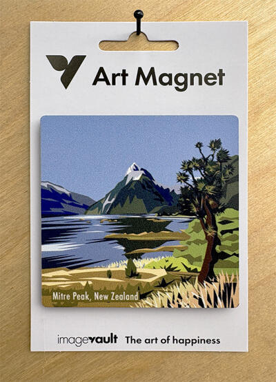 Mitre Peak Art Magnet