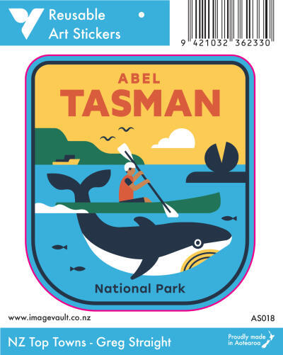 Abel Tasman Art Sticker AS018