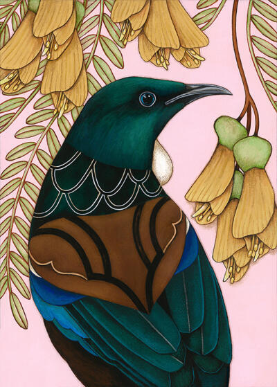 Tui and Kowhai