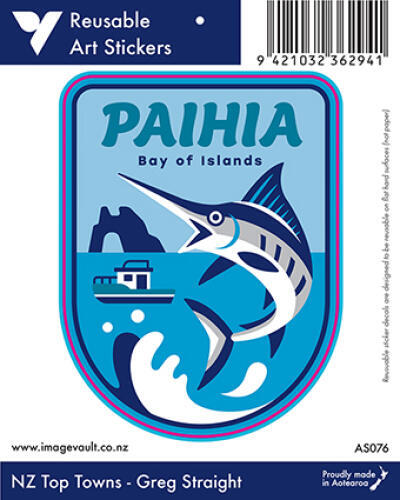 Paihia Art Sticker AS076