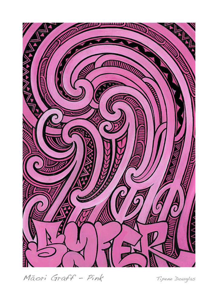 Māori Graff Pink