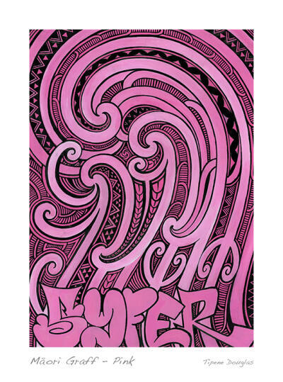 Māori Graff Pink