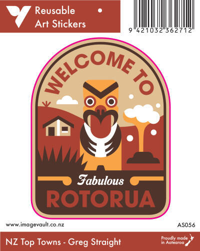 Rotorua Art Sticker AS056