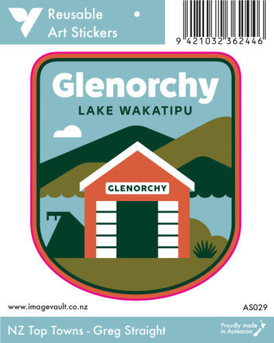 Glenorchy Art Sticker AS029
