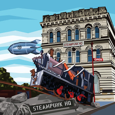 Steampunk Train