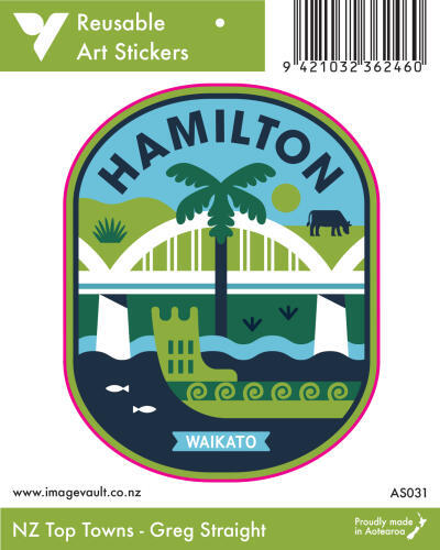 Hamilton Art Sticker AS031