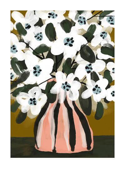 Blooming Stripes