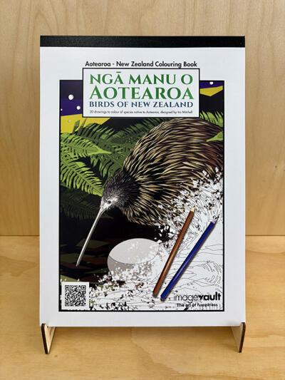 Birds of New Zealand - Colouring Book