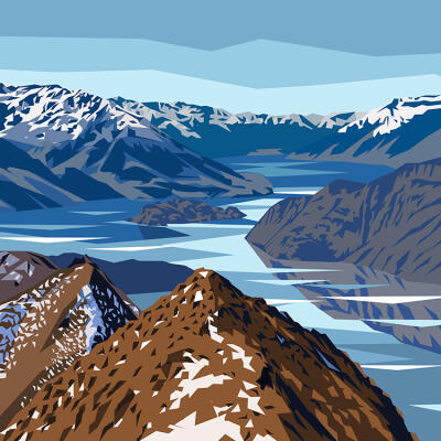 Roy's Peak Viewpoint