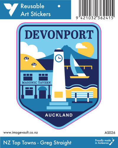 Devonport Art Sticker AS026
