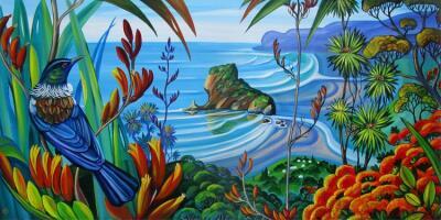 Piha Beach View
