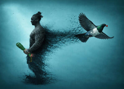 Warrior Kereru Teal