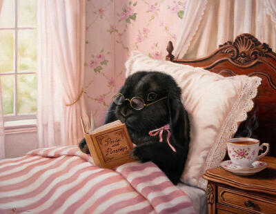 Burrowed in a Book