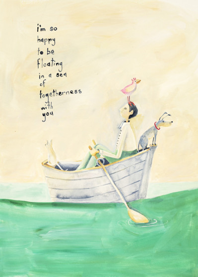 Floating In A Sea