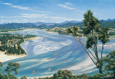 Pauanui Beach and Tairua Harbour