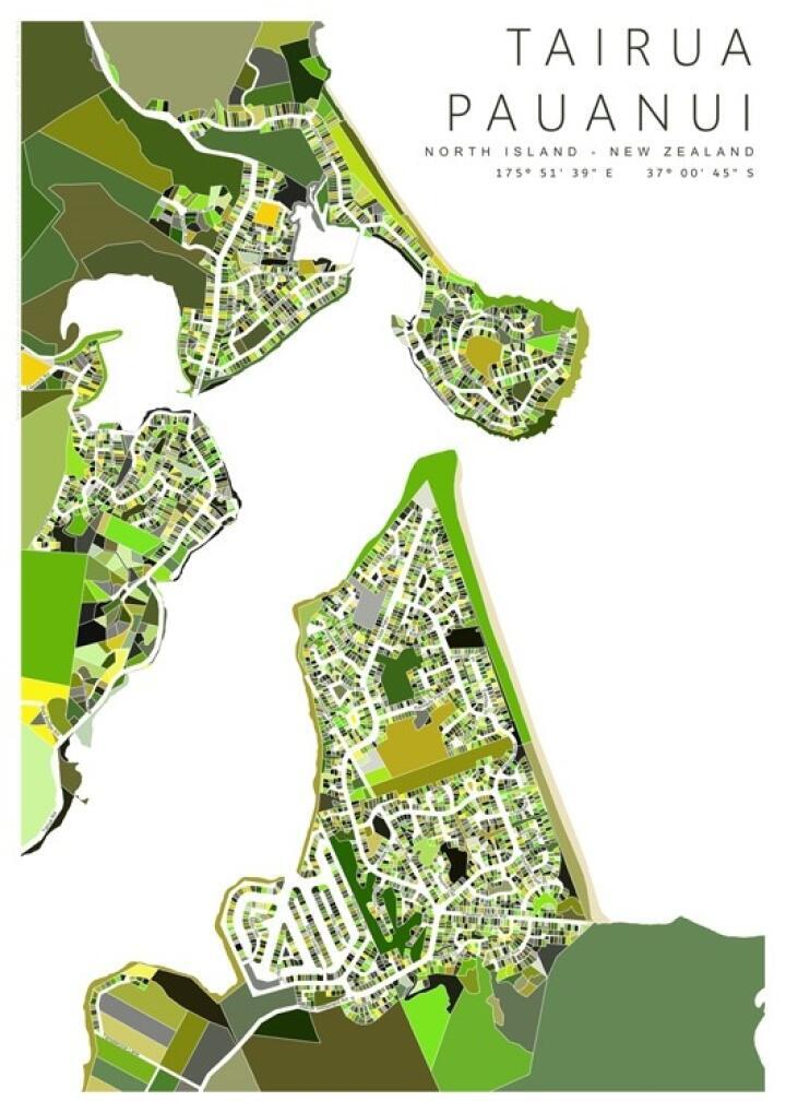 Tairua Pauanui Map