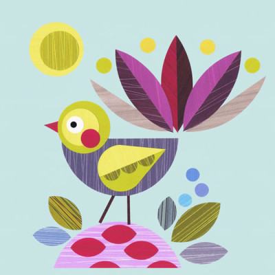 Pretty Piwakawaka (Mini card)