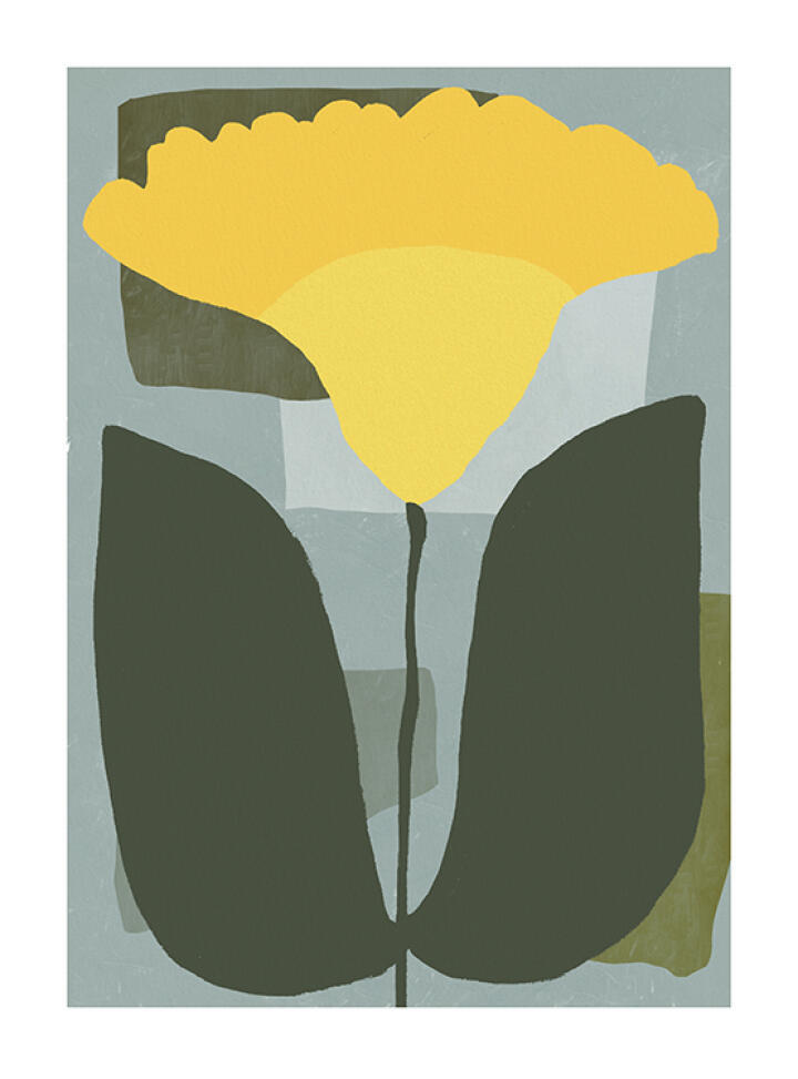 Simplistic Yellow Flower