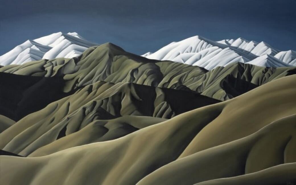 Sculpted Land - Lindis Pass