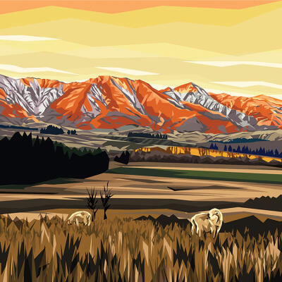 Maniototo Sunset
