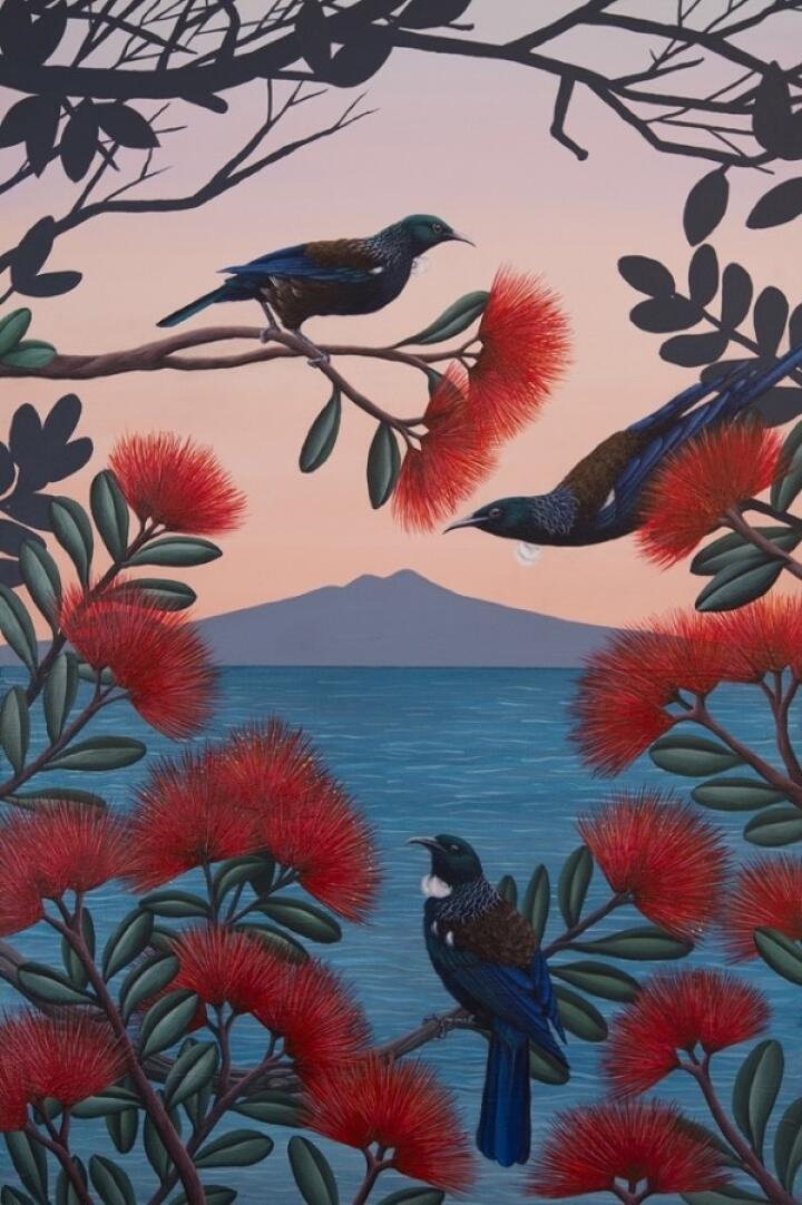 Tui's Feast Arkles Bay (Temp. framed only) - XS