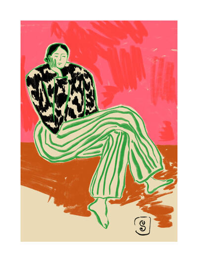 Calm Woman Portrait