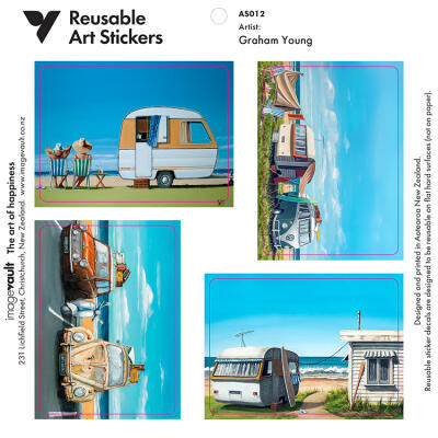 Graham Young Art Stickers