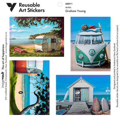 Graham Young Art Stickers 1  AS011