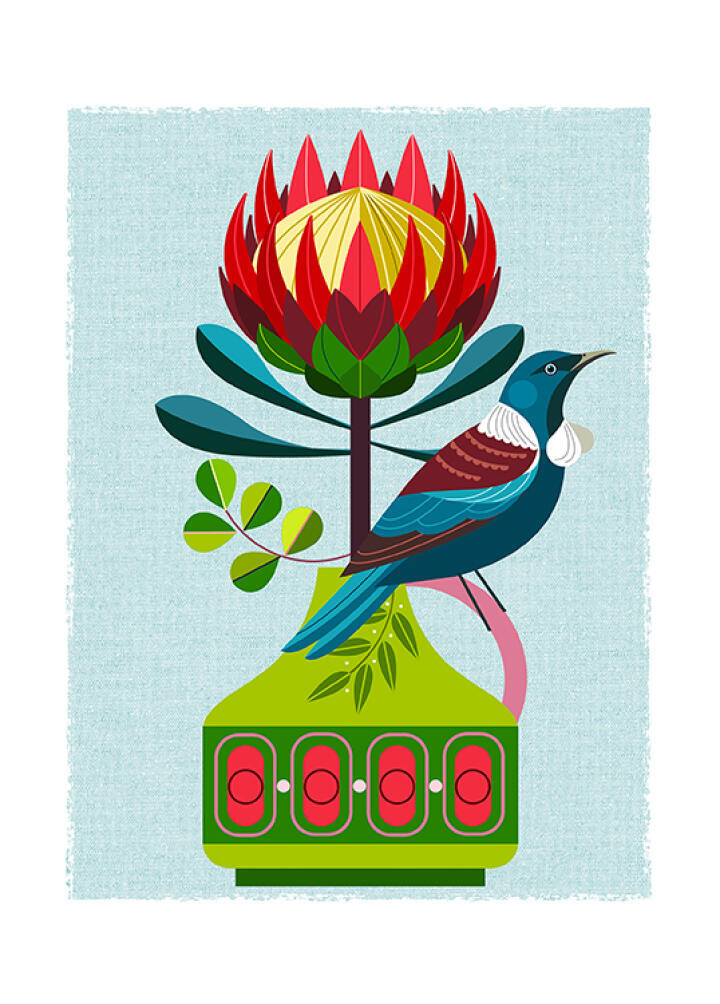 NZ Tui & Protea