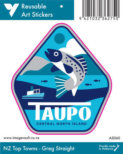 Taupo Art Sticker AS060